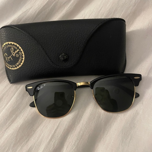 Ray-ban Clubmaster Classic w/case - Picture 3 of 3